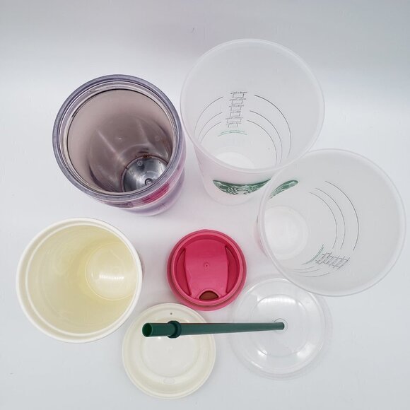 Lot of Starbucks Insulated Travel Mug and Cold Cup Tumblers Coffee Tea Beverage - Picture 9 of 9